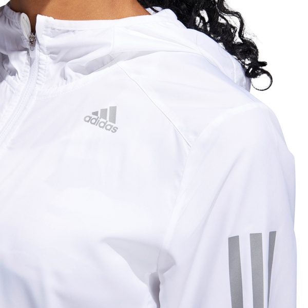 adidas Own The Run Women's Jacket Close up