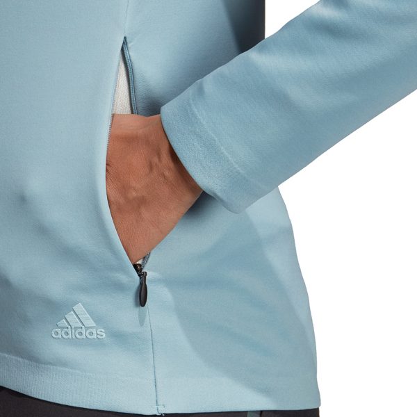 adidas PHX Women's Running Jacket Close Up