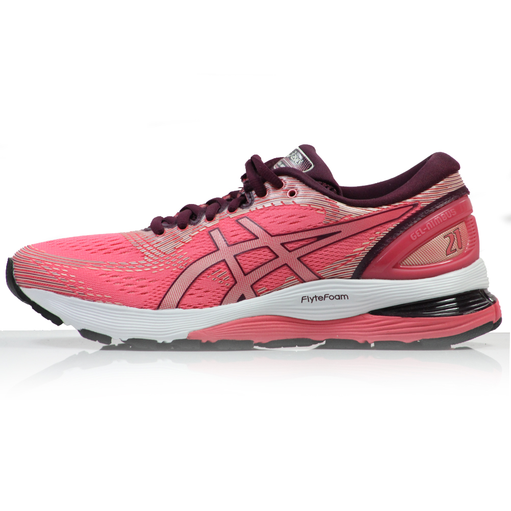 asics gel nimbus 21 womens running shoes