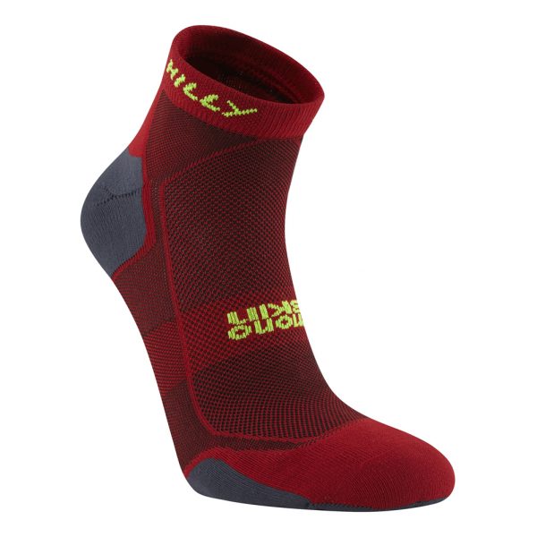 Hilly Pace Running Socks Side View