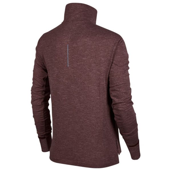 Nike Therma Sphere Element Half Zip Women's Running Top Back View