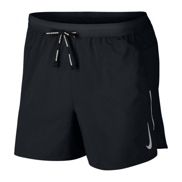 Nike Flex Stride Men's 5 Inch Running Short - Black/Reflective Silver ...