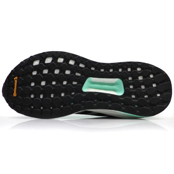 adidas Solar Glide ST Women's Running Shoe - Clear Mint/Legend Purple Sole View