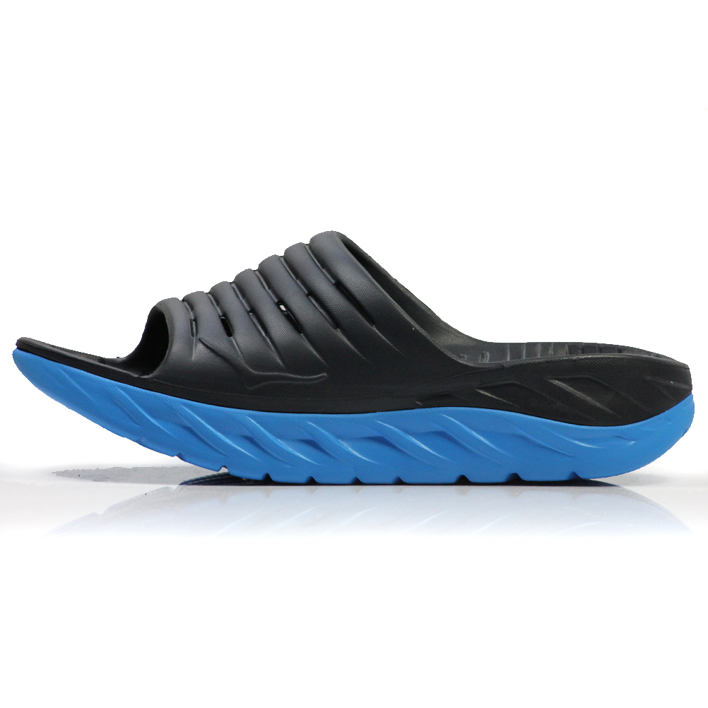 Hoka One One Ora Men s Recovery Slide Ebony Dresden Blue The