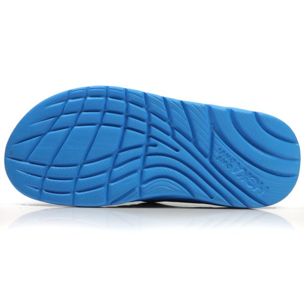 Hoka One One Ora Men's Recovery slide blue sole