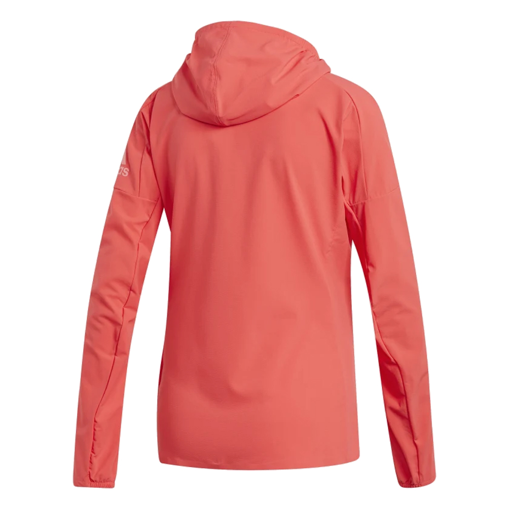 adidas Z.N.E Women's Running Jacket - Shock Red | The Running Outlet