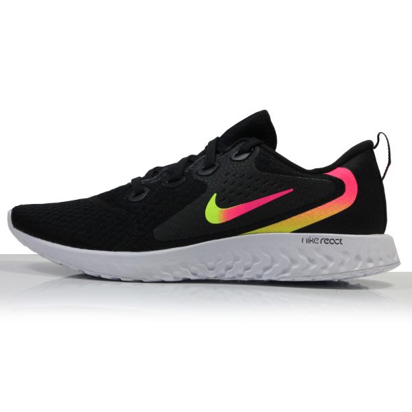 Nike Legend React Women's Running Shoe - Black/Volt/White/Hyper Pink