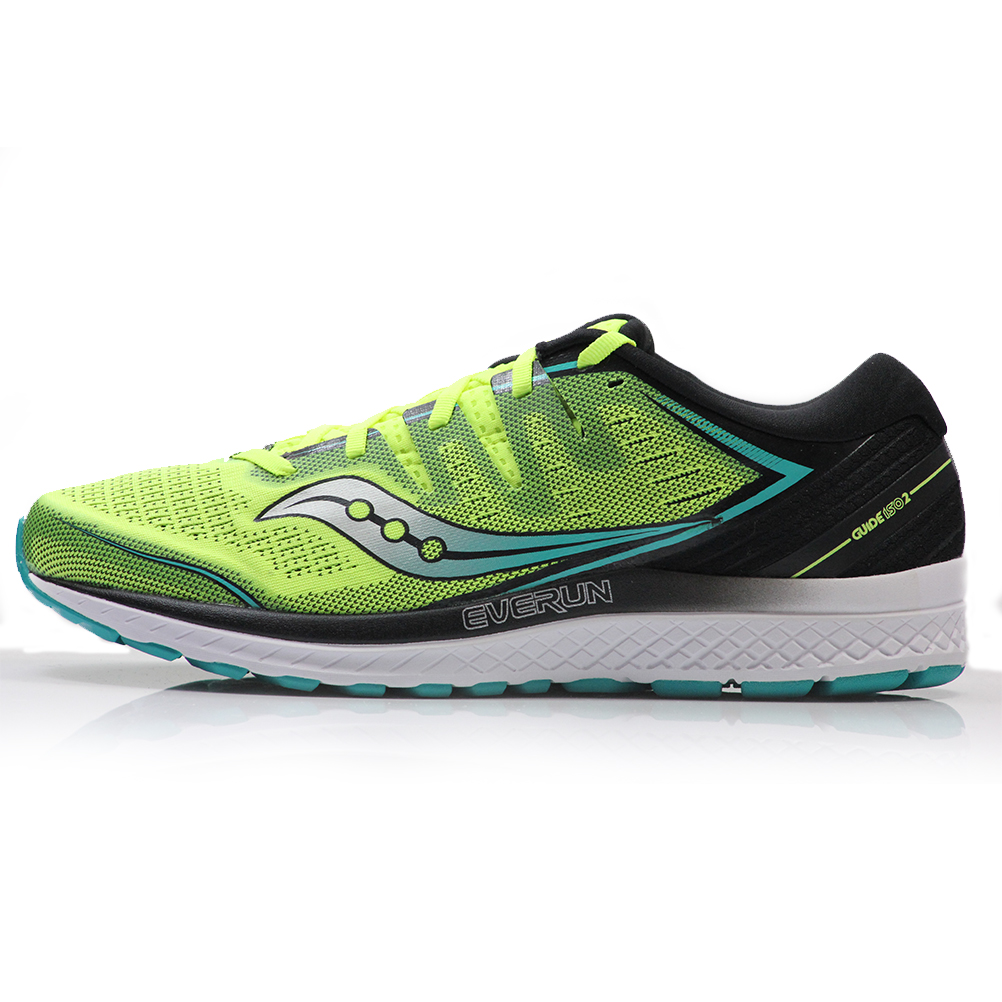 Saucony Guide ISO 2 Men's Running Shoe - Yellow/Black/White | The Running  Outlet