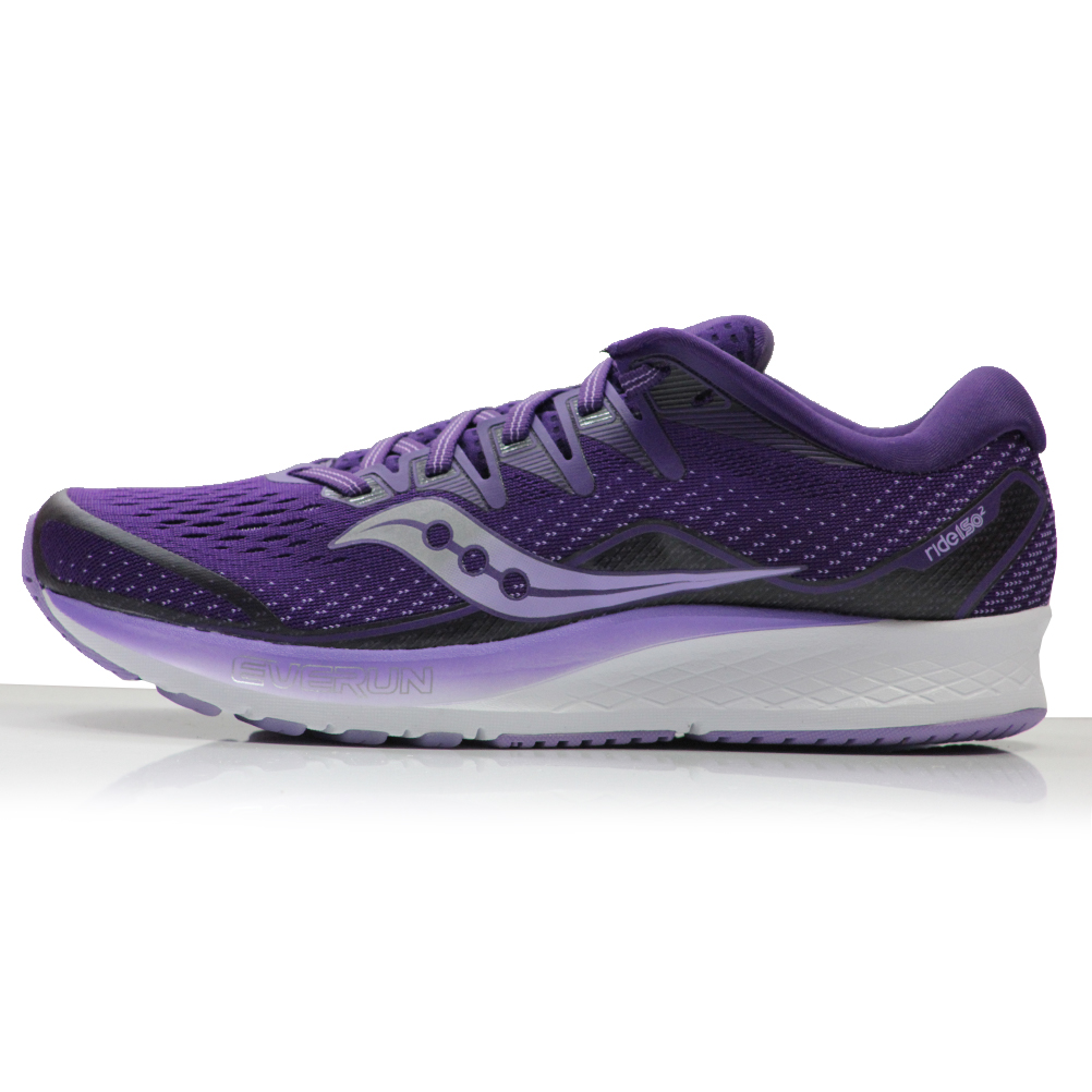 purple saucony shoes