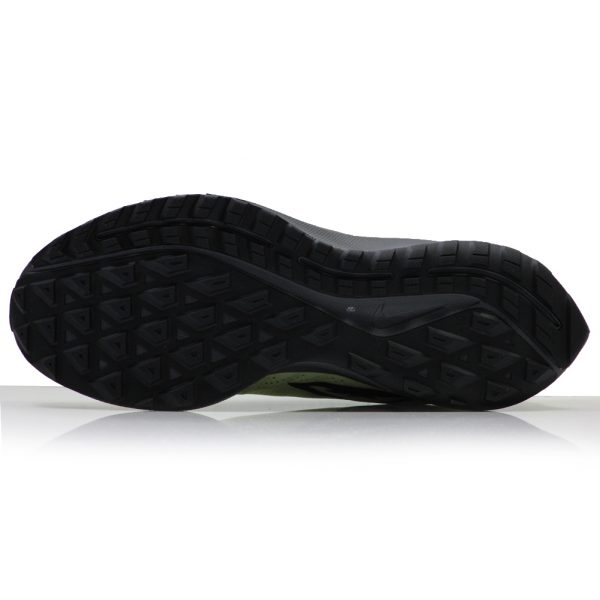 Nike Air Zoom Pegasus 36 Men's Trail Running Shoe - Luminous Green/Black/Lab Green/Burgundy Ash sole