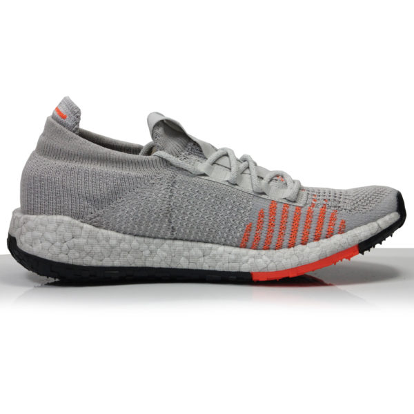 adidas Pulseboost HD Women's Running Shoe -Grey/White/Hi-Res Coral back