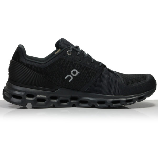 On Cloudstratus Men's Running Shoe - Black/Shadow | The Running Outlet