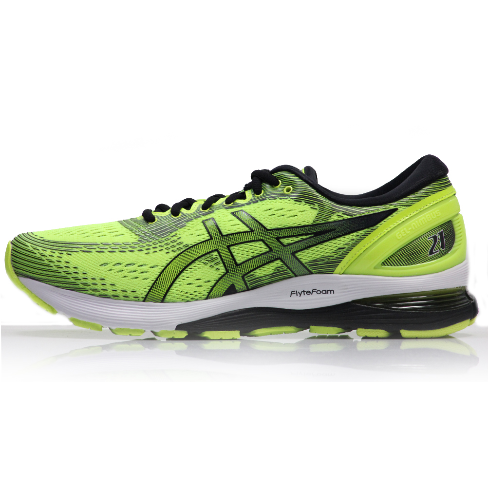 Asics Gel Nimbus 21 Men s Running Shoe Safety Yellow Black The