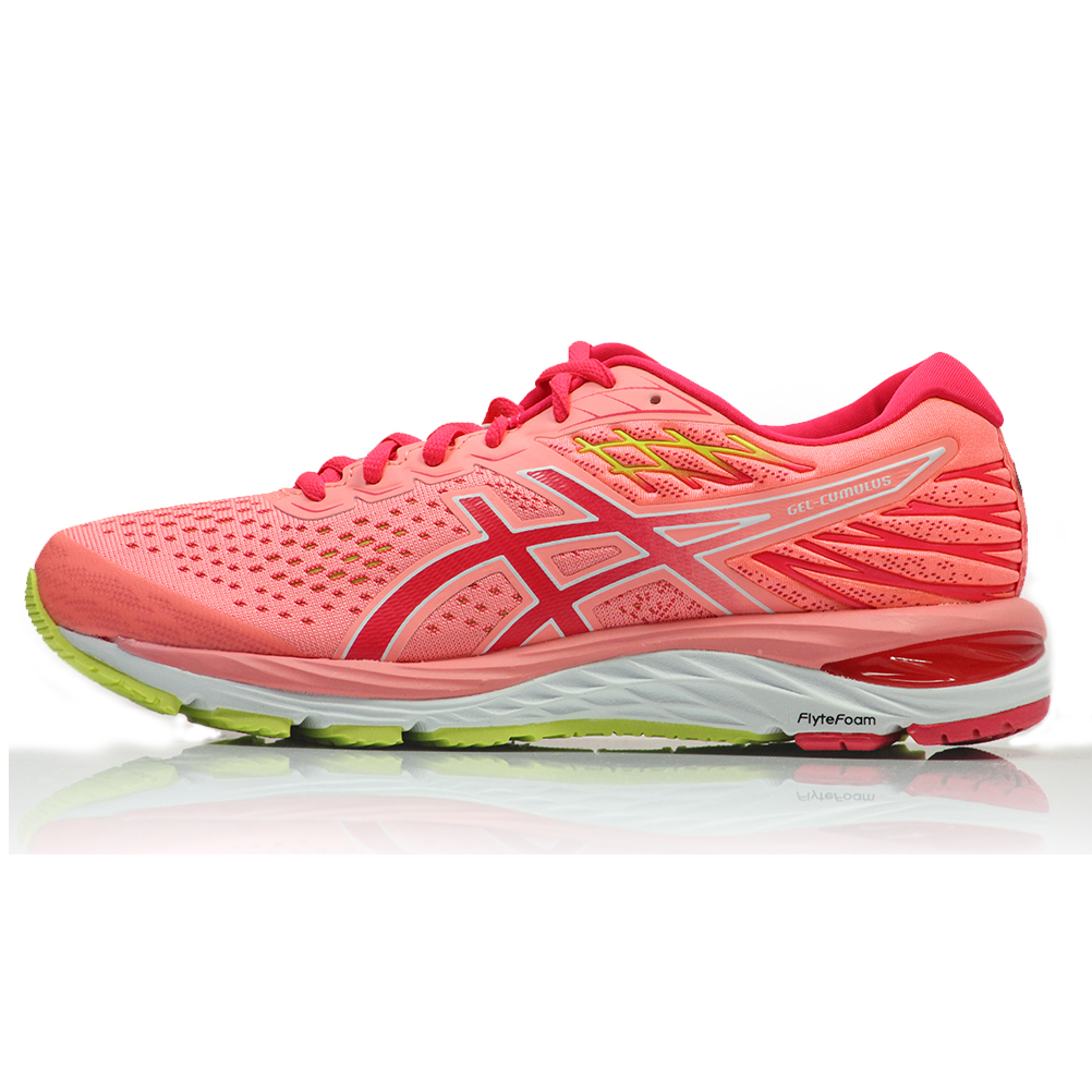 Asics Gel Cumulus 21 Women s Running Shoe Sun Coral Laser Pink The Running Outlet