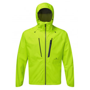 Ronhill Infinity Fortify Men's Running Jacket - Fluo Yellow Front