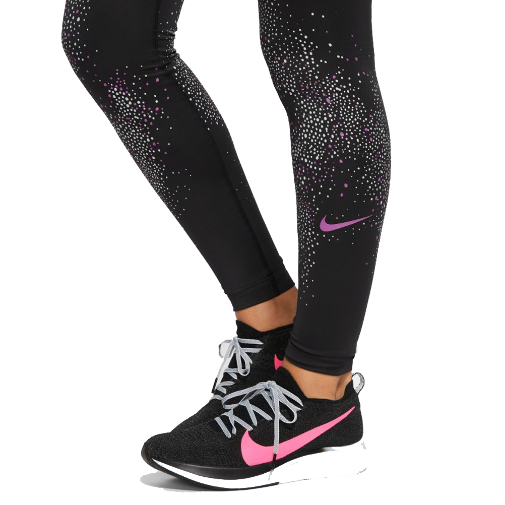 Nike Fast Flash Women's Running Tight - Black/Vivid Purple | The ...