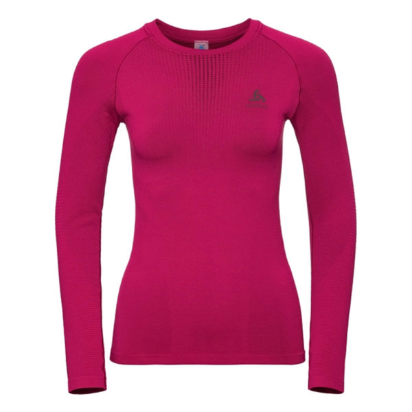 Odlo SUW Performance Crew Warm Women's Long Sleeve Top Front