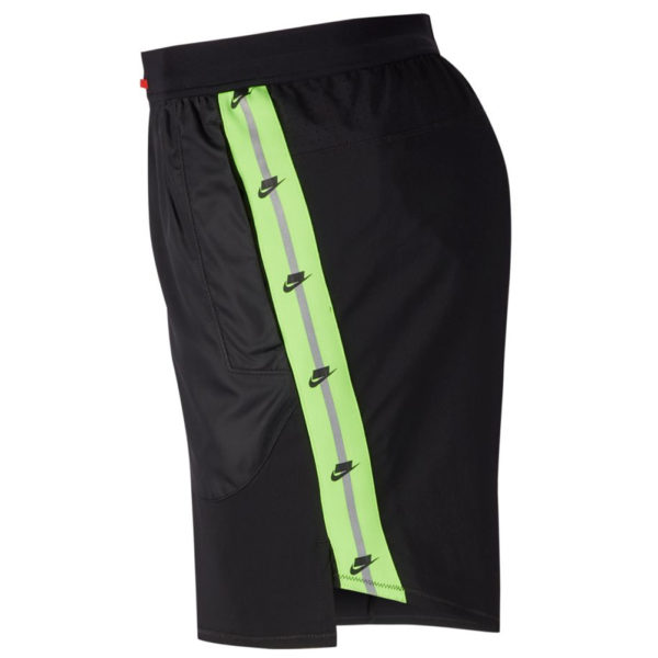 Nike Men's Running Short black reflective side