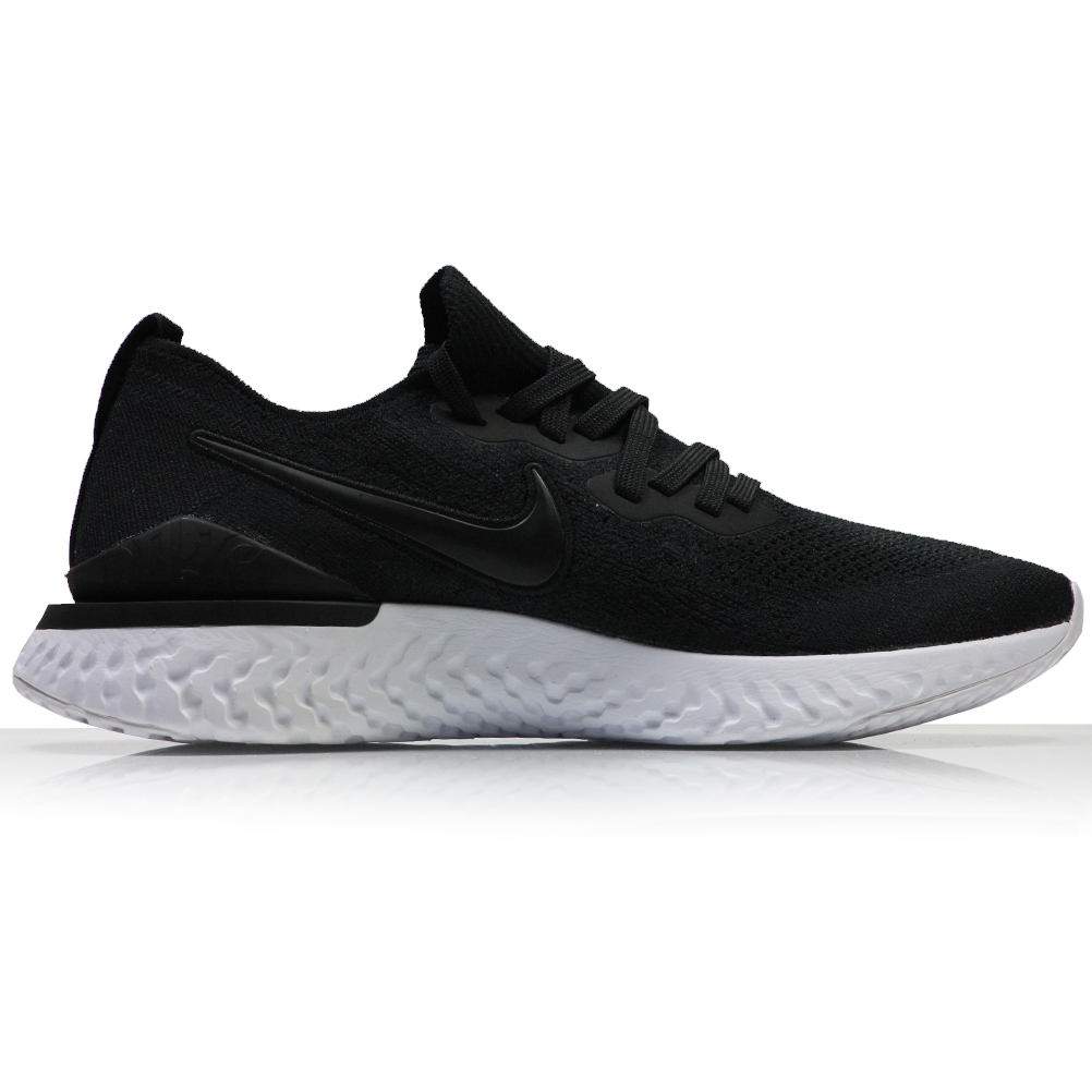 Nike Epic React Flyknit 2 Men's Running Shoe - Black/White/White/Black ...