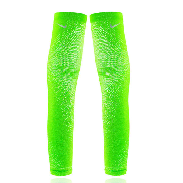 Nike Speed Breaking 2 Running Sleeves - Electric Green/Silver