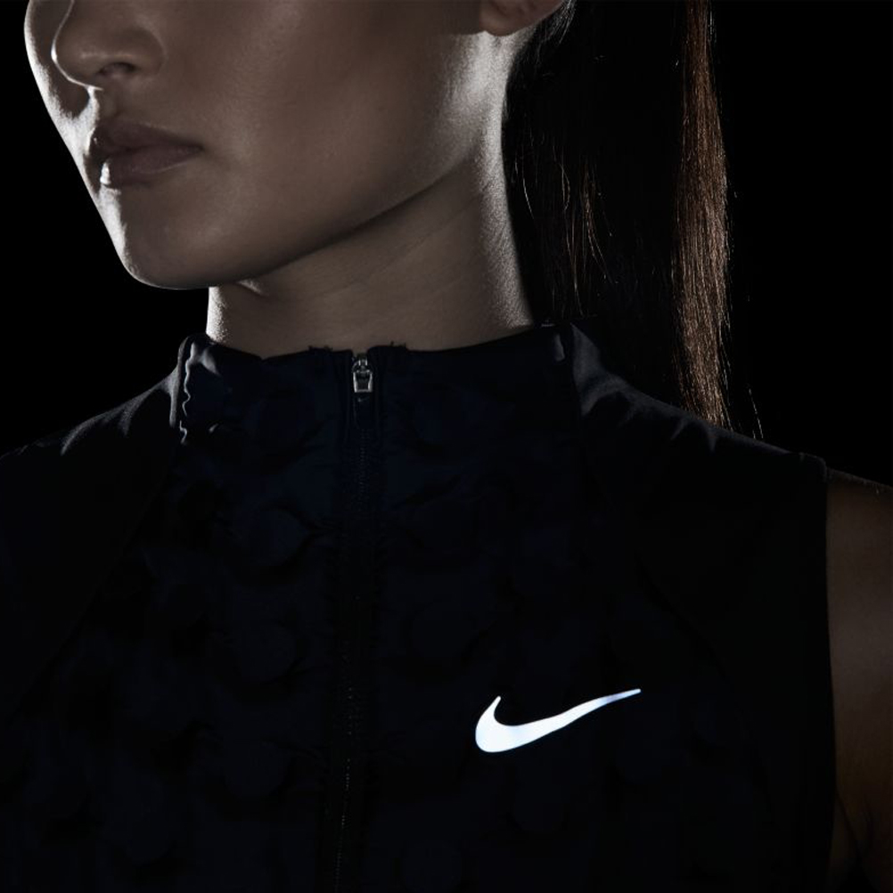 Nike Aeroloft Women's Running Vest - Black/Reflective Silver | The ...