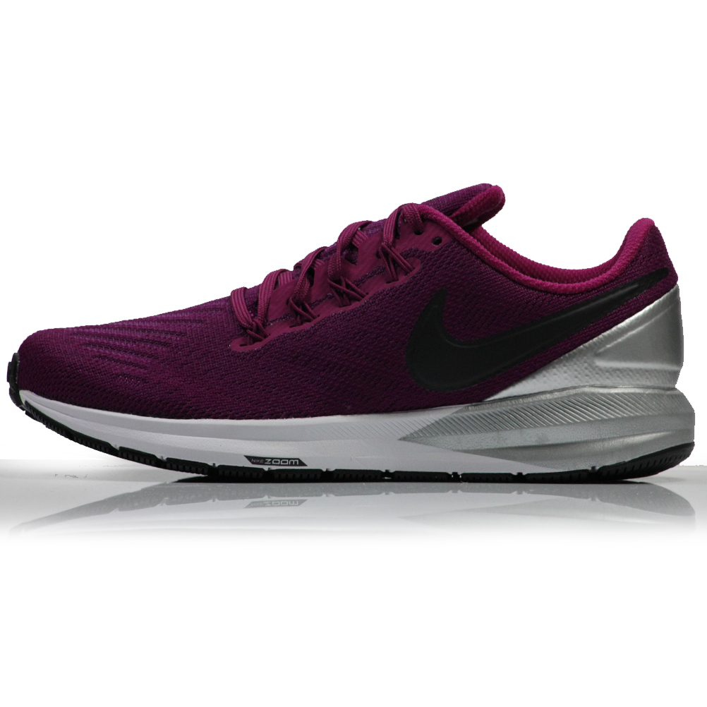 Nike Air Zoom Structure 22 Women s Running Shoe True Berry Black Chrome White The Running Outlet