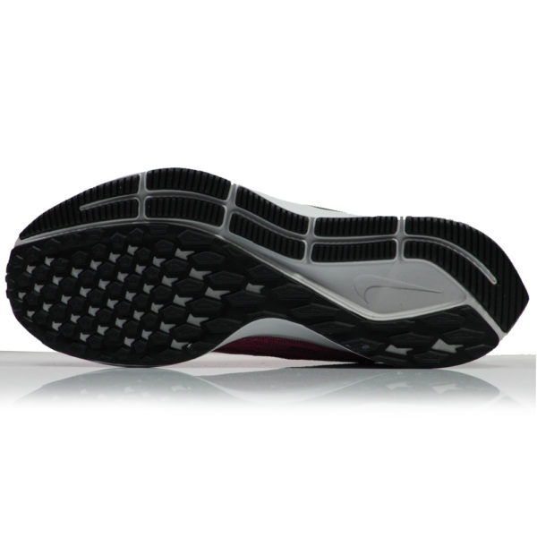 Nike Zoom Pegasus 36 Junior Running Shoe - Pink Blast/Black-Vast Grey Sole