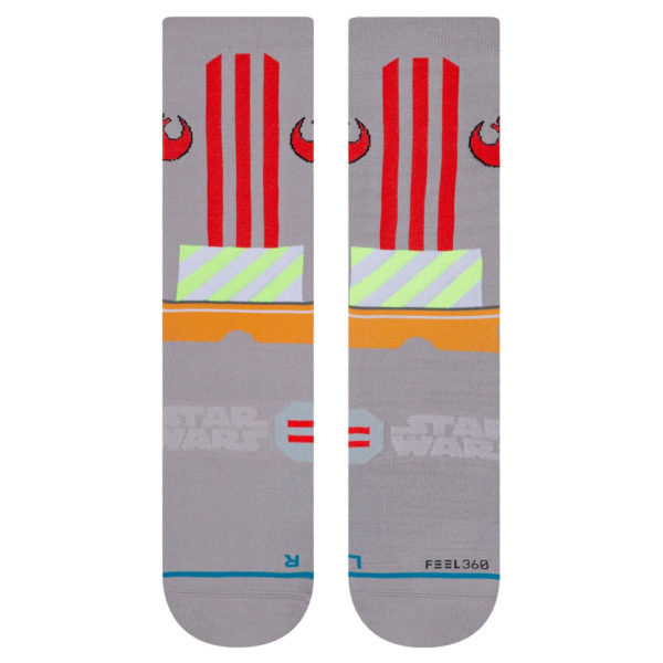 Stance Xwing Crew Running Socks Front