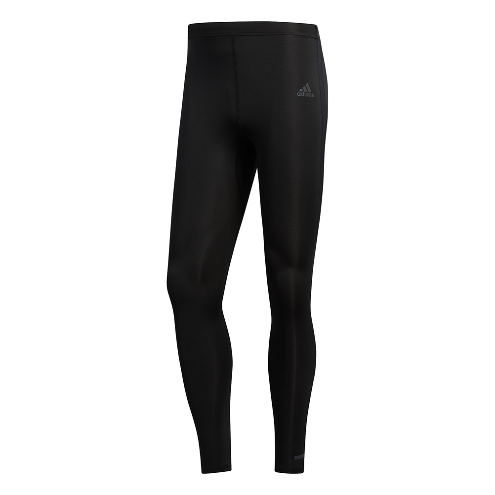 Adidas Own The Run Men's Long Tight - Black | The Running Outlet