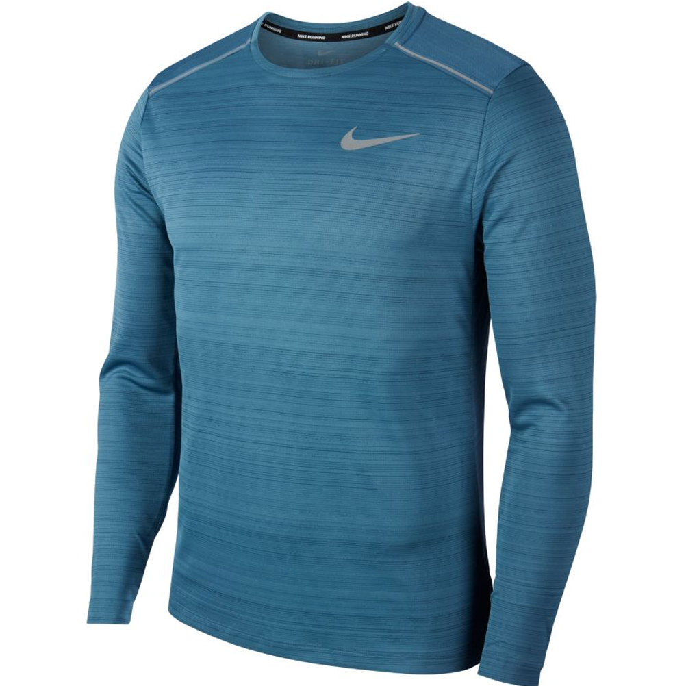 Nike Dri-FIT Miler Men's Long Sleeve Running Training Gym Top