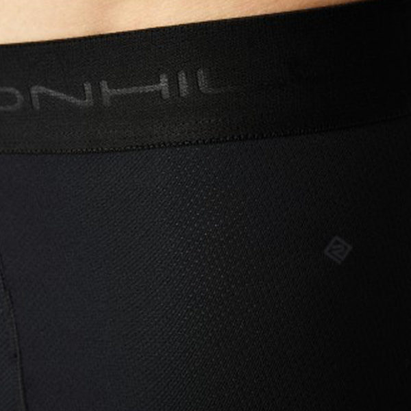Ronhill Boxer 4.5 Inch Men's Underwear Black Close up