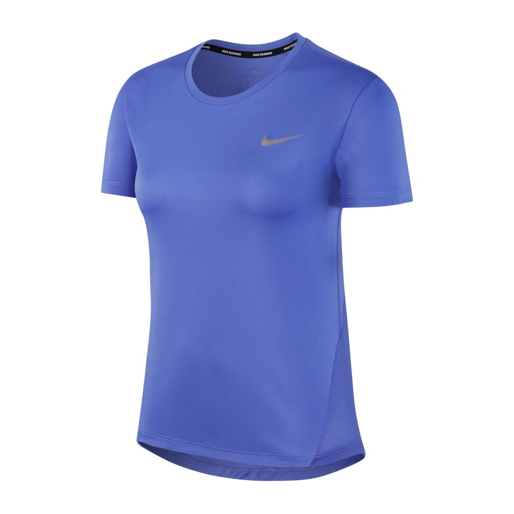 Nike Miler Short Sleeve Women's Running Tee - Sapphire/Sapphire ...
