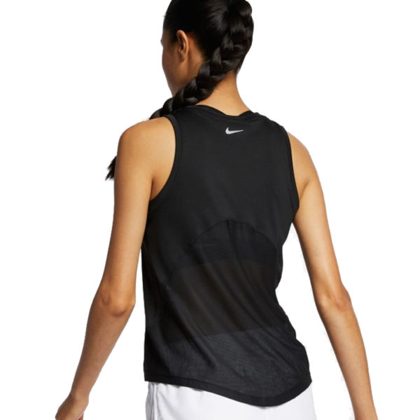 Nike Miler Women's Running Tank Back of model