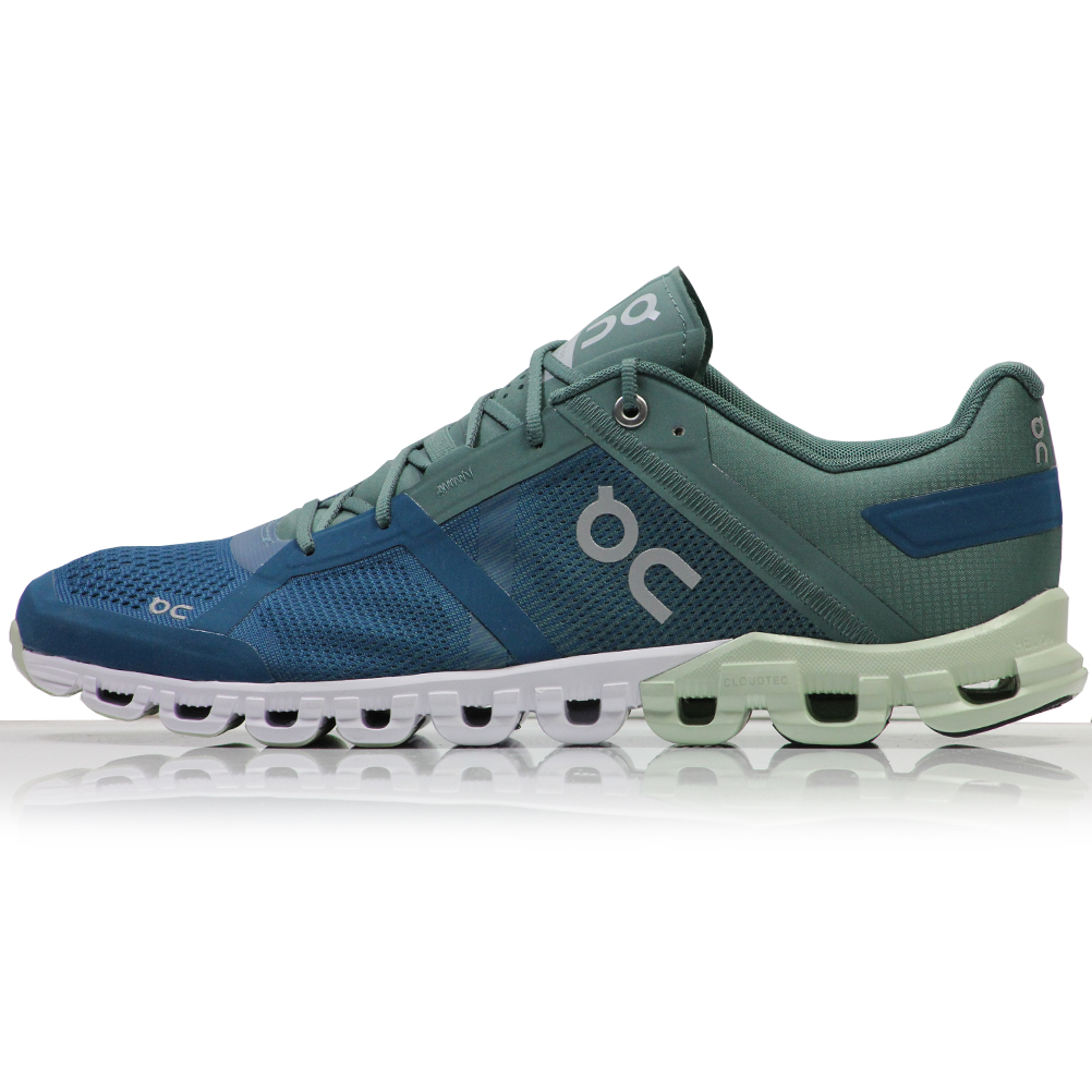 On Cloudflow Men's Running Shoe -Sea/Petrol | The Running Outlet