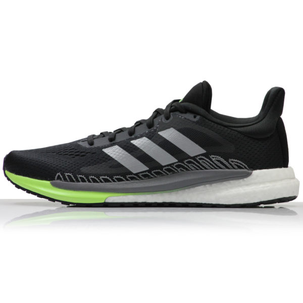 adidas Solar Glide 3 Men's Running Shoe - Core Black/Silver Met/Signal ...