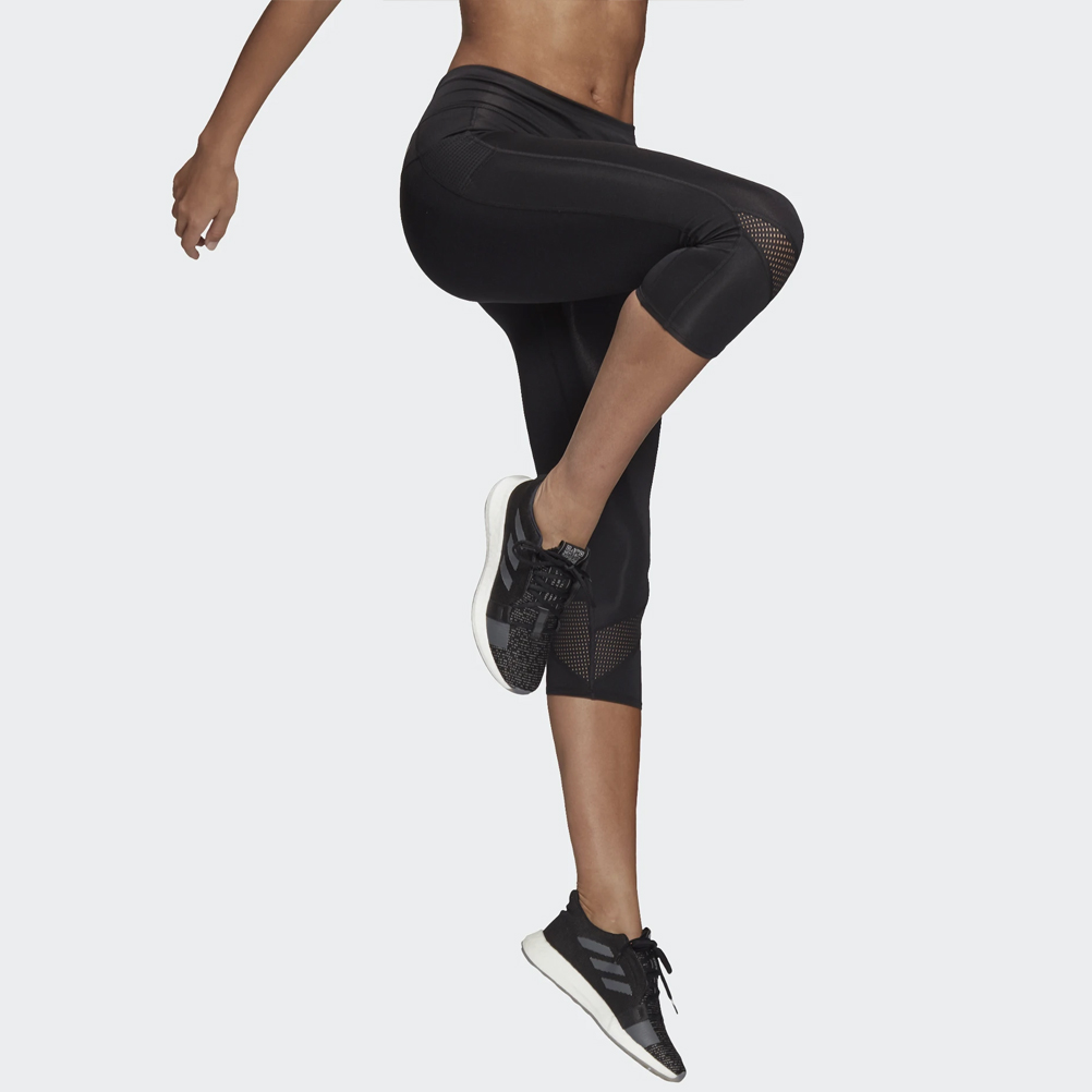 adidas Running Tights Womens AeroReady Own the Run Black Reflective XS or  Small