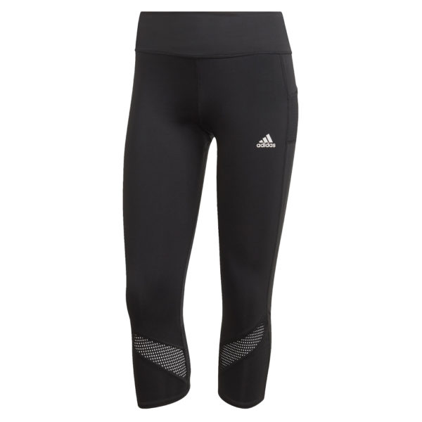 Adidas Own The Run 3/4 Women's Tight: Black | The Running Outlet