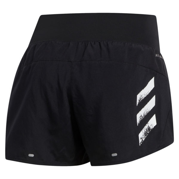 Adidas Run It 3-Stripes PB Women's Running Short - Black - Image 2
