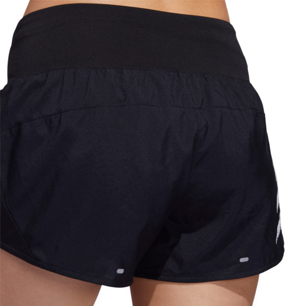 Adidas Run It 3-Stripes PB Women's Running Short - Black - Image 3