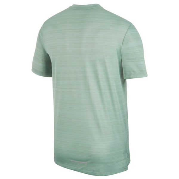 Nike Men's Miler Short Sleeve Running Tee - Silver Pine - Image 2