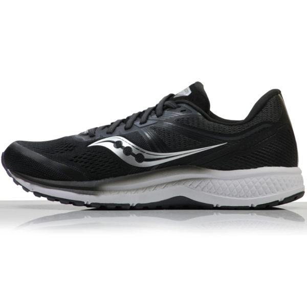 Saucony Omni 19 Men's Running Shoe - Black/White | The Running Outlet