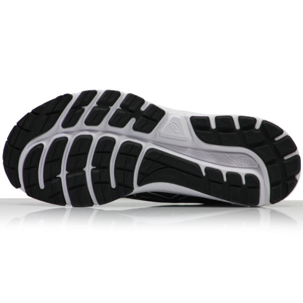 Asics Gel Cumulus 22 Junior Running Shoe black grey sole