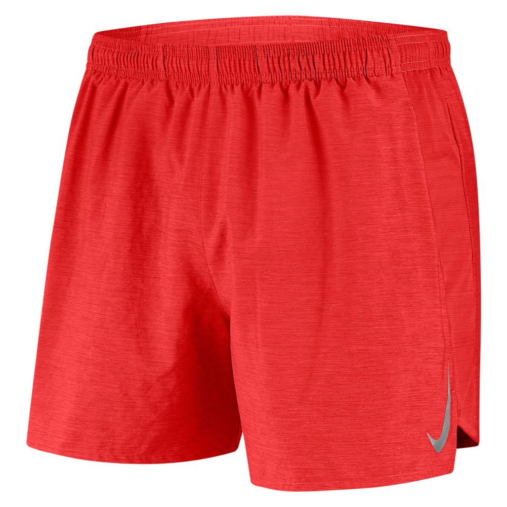 Nike Challenger 5 inch Men's Running Short - Chile Red/Reflective