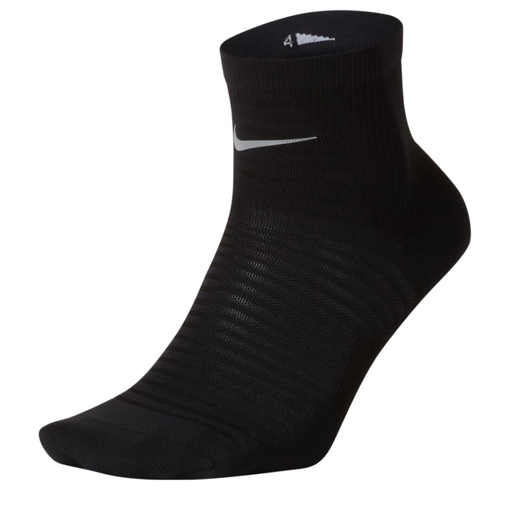 Nike Spark Lightweight Unisex Running Sock - Black | The Running Outlet