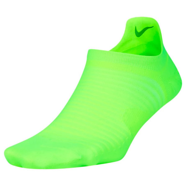 Nike Spark No-Show Unisex Running Sock lime blast front