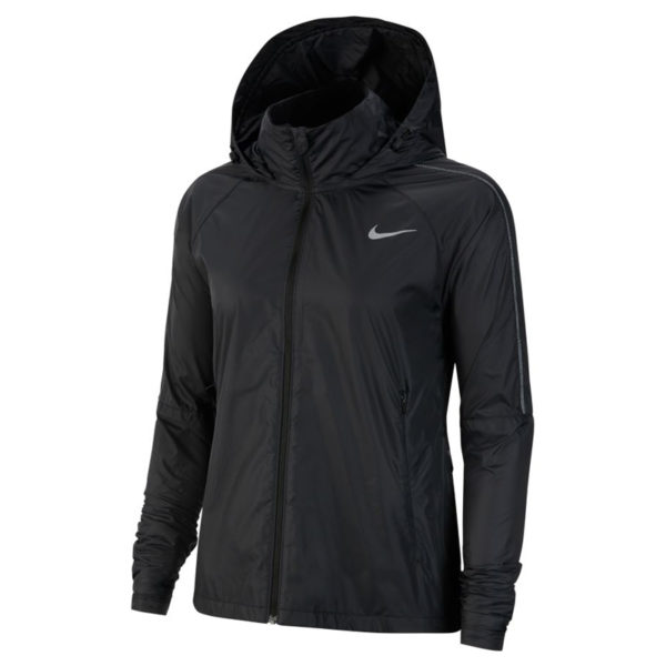 Nike Shield Women's Running Jacket black cu3385 front