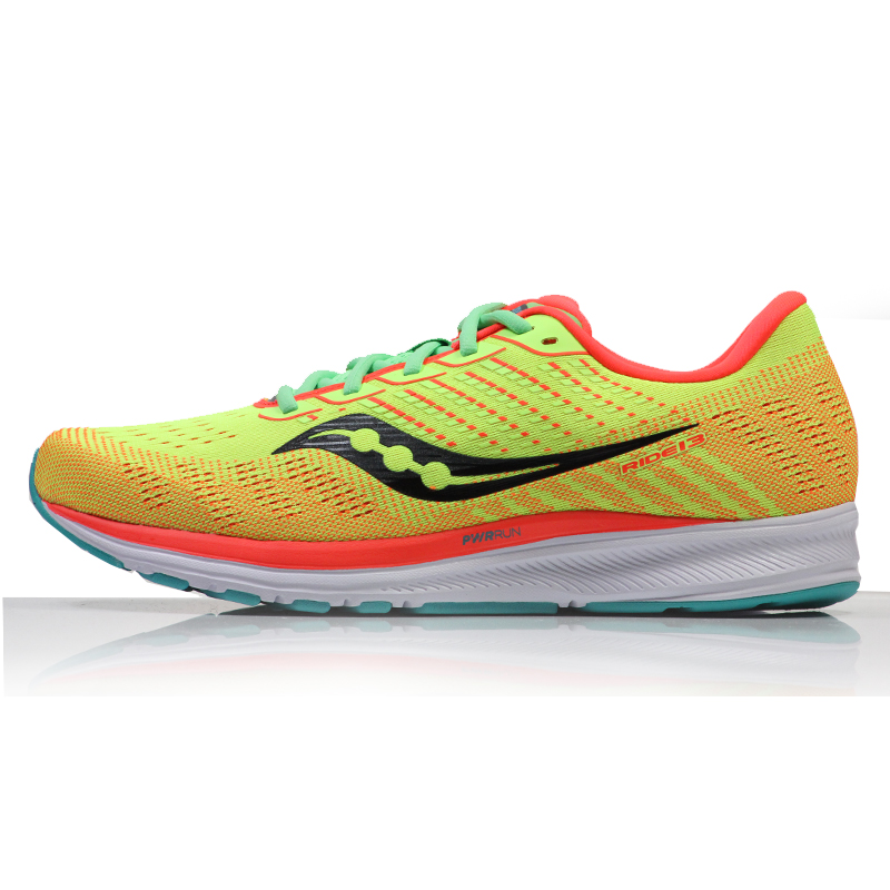 Saucony Ride 13 Men's Running Shoe - Citron Mutant | The Running Outlet