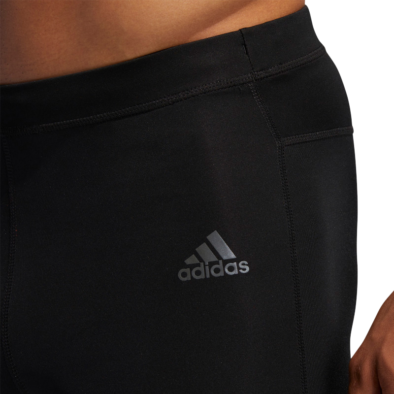 Adidas Own The Run Men's Short Running Tight - Black | The Running Outlet
