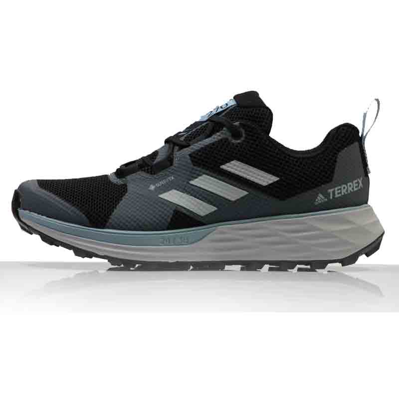 adidas Terrex Two GTX Women's Trail Shoe Core Black/Grey Grey | The Outlet