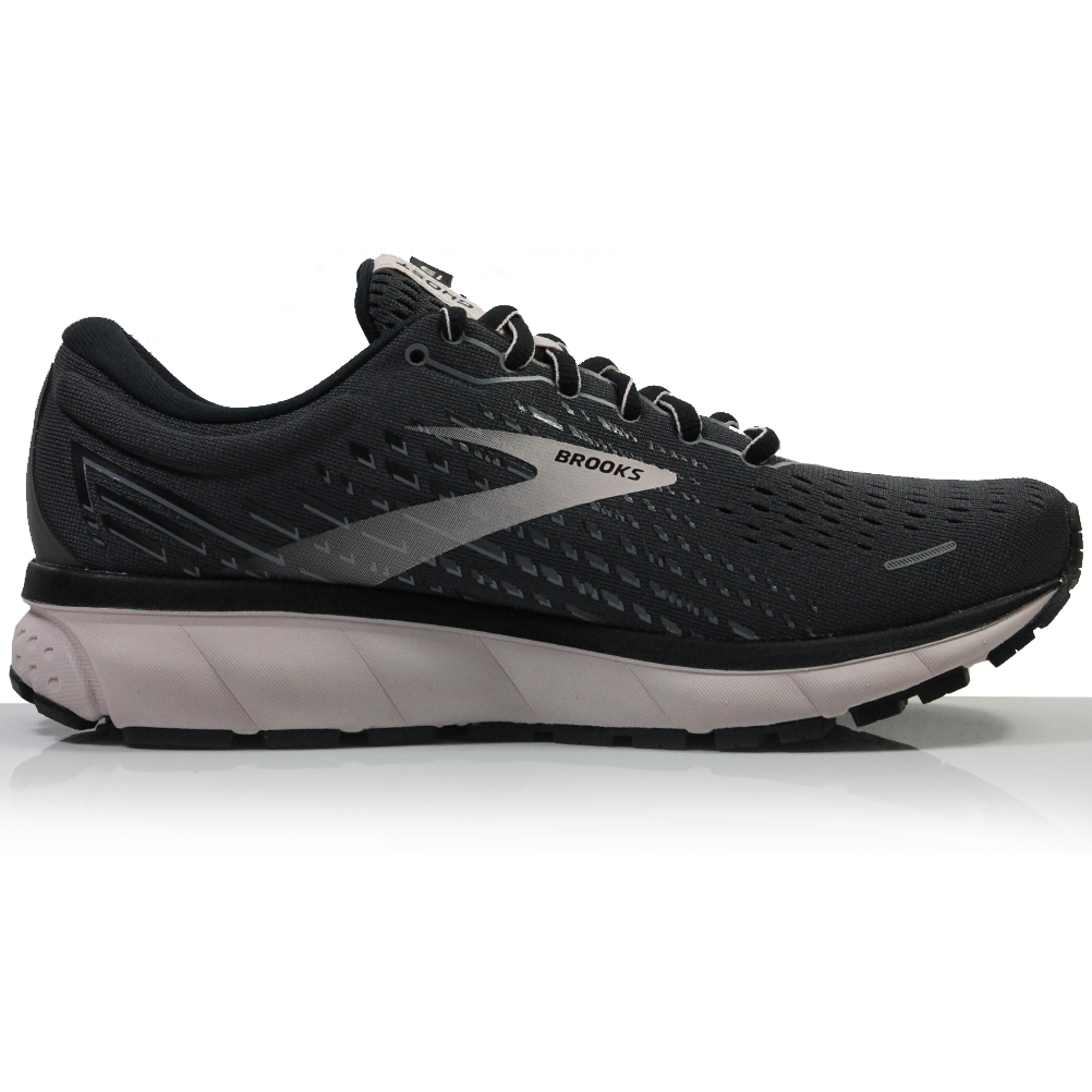 Brooks Ghost 13 Women's Wide Fit Running Shoe - Black/Pearl/Hushed ...
